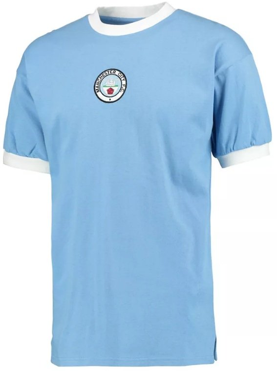  Camisa I Manchester City 1972 Retro